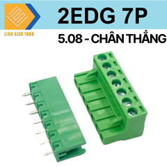 Terminal 7p - 2edg 5.08mm ( chân thẳng )
