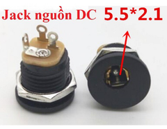 Jack DC Cái Tròn 5.5x2.1mm ( LOẠI TỐT )