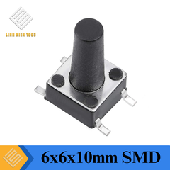 Nút Nhấn 6x6x10mm 4 Chân SMD