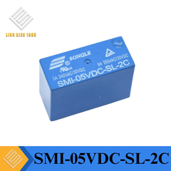 SMI-5VDC-SL-2C Rơ Le 5VDC 5A DPDT 8 Chân