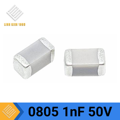 Tụ Gốm 0805 1nF 50V