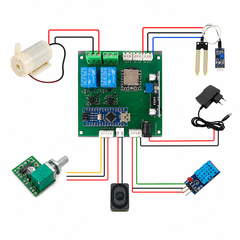 MẠCH TƯỚI CÂY TỰ ĐỘNG – MÔ HÌNH ỨNG DỤNG ARDUINO + CẢM BIẾN ĐỘ ẨM ĐẤT + BƠM NƯỚC