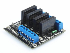Mạch 4 Relay SSR G3MB-202P 5V Kích Mức Thấp
