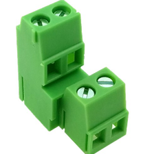 Domino 2 tầng kf128hl - loại 2p( khoảng cách chân 3.81mm)