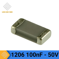 Tụ Gốm 1206 100nF (0.1uF) 50V