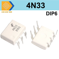 IC chức năng Opto 4N33 chân cắm DIP6