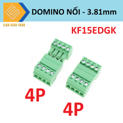 2edgkrkc 3.81mm 4 pin terminal block connector 2edgk