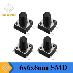 Nút Nhấn 6x6x8mm 4 Chân SMD