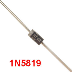 Diode schottky 1N5819 1A 40V ( LOẠI CHÂN CẮM )