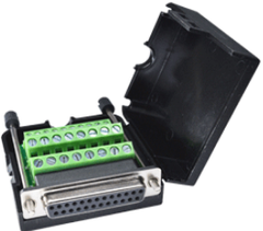 Đầu DB25-M2-G2 nối dây bắt vít có vỏ LOẠI CÁI