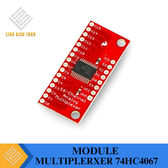 Module with analog-digital multiplexer 74HC4067 - SparkFun BOB-09056