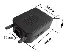 Cổng DB9 đầu đực 9 chân nối dây bắt vít domino có vỏ