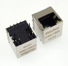HY951180A Cổng RJ45 Cái Có LED Hanrun