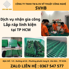 Dịch vụ nhận gia công lắp ráp bo mạch điện tử tại thành phố hồ chí minh