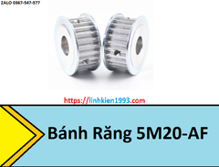 Bánh Răng 5M20-AF 20 Răng Rãnh 16 Trục 10mm