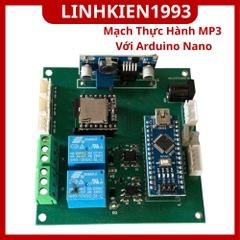Mạch Thực Hành MP3 DFPlayer Mini Arduino Nano