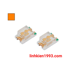 LED dán 0805 màu cam (Orange SMD loại tốt) - Gói 10 con 