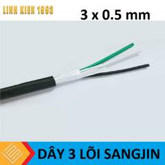 Dây 3 lõi sangjin 3x0.5 mm