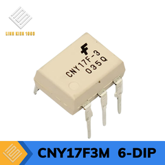 CNY17F3M Transistor Output 4170Vrms 1 Channel, 6-DIP