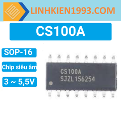 CS100A, chip siêu âm, thay thế HC-SR04, cấp công nghiệp, điện áp rộng 3 - 5,5V