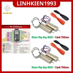 Bài 4 : Lập trình ESP32 + điều khiển Motor → Điều khiển được 4 Motor