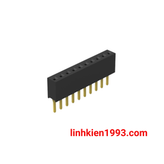 Hàng rào cái đơn 1.27mm 10 chân 1 hàng cao 4.3mm