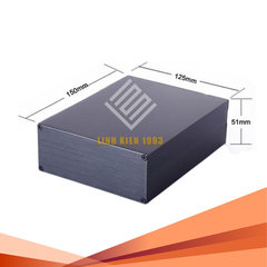 Hộp nhôm 125x51x150MM