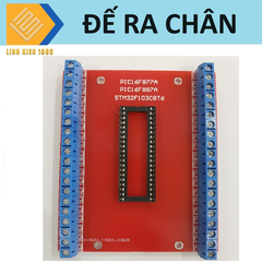 Đế ra chân PIC16F877A PIC16F887A