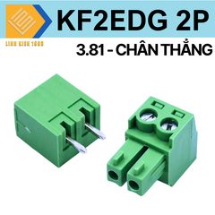 Terminal kf-3.81-2v 300v 10a 2 chân thẳng