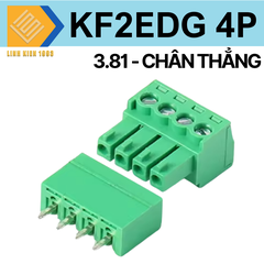 Terminal kf-3.81-4v 300v 10a 4 chân thẳng