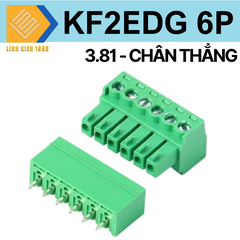 Terminal kf-3.81-6v 300v 10a 6 chân thẳng