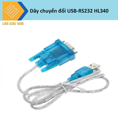 Dây chuyển đổi USB-RS232 HL340 (USB to COM)