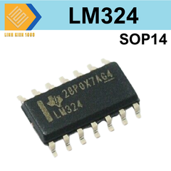 IC Dán LM324 SOP-14 (SMD) (LM324DR) (IC khuếch đại thuật toán OpAmp)