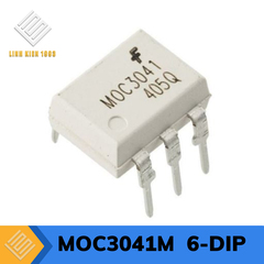 MOC3041M Optoisolator Triac Output 4170Vrms 1 Channel, 6-DIP