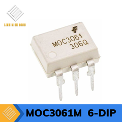 MOC3061M Optoisolator Triac Output 4170Vrms 1 Channel, 6-DIP