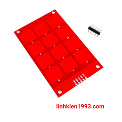 Bàn phím cảm ứng điện dung 3x4 MPR121
