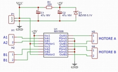 Mạch Điều Khiển Động Cơ MX1508 2-10VDC