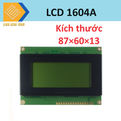 LCD 1604 Nền Xanh Lá Chữ Đen 5V