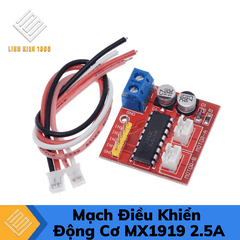 Mạch Điều Khiển Động Cơ MX1919 DC Motor Driver 2.5A