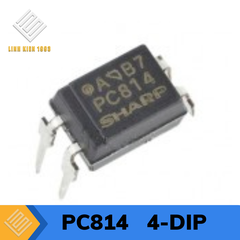 PC814 Optoisolator Transistor Output 5000Vrms 1 Channel, 4-DIP