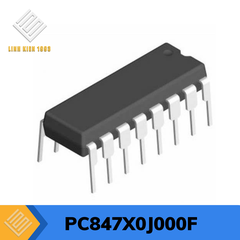 PC847X0J000F Optoisolator Transistor Output 5000Vrms 4 Channel, 16-DIP