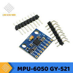 MPU-6050 GY-521 MPU6050 Mô-đun 3 Trục Cảm Biến Con Quay Tương Tự + Gia Tốc Kế Cho Robot Xe Thông Minh DIY