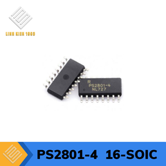 PS2801-4 Optoisolator Transistor Output 2500Vrms 4 Channel, 16-SOIC