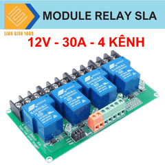 Module relay 4 kênh 12v 30a