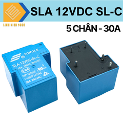 SLA 12VDC SL-C Relay songle 12V30A 5 chân , rơ le 12vdc 30a