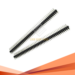 Hàng Rào Đực, Đôi 2x40 ( khoảng cách chân 2.54mm ) chân thẳng