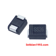 SS26 SMB Diode Schottky 2A