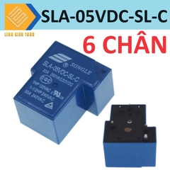 Relay SLA-05VDC-SL-C 30A 6P
