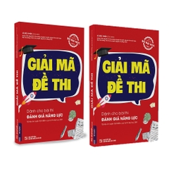 Sách - Combo 2 cuốn Giải mã đề thi dành cho bài thi đánh giá năng lực ĐHQGHN