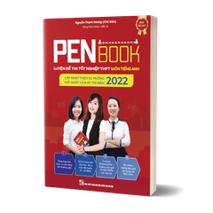 Sách - PENBOOK Anh Luyện thi Tốt nghiệp THPT Môn Tiếng Anh - Bản 2022 - Nhà sách Ôn luyện